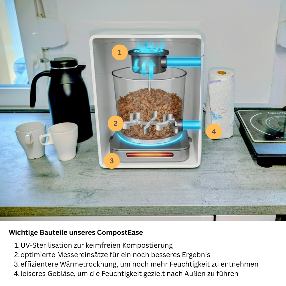 CompostEase - die Zukunft in deiner Küche